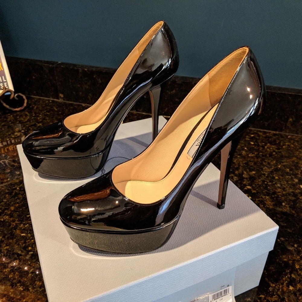 Prada Calzature Donna Platform Stilleto